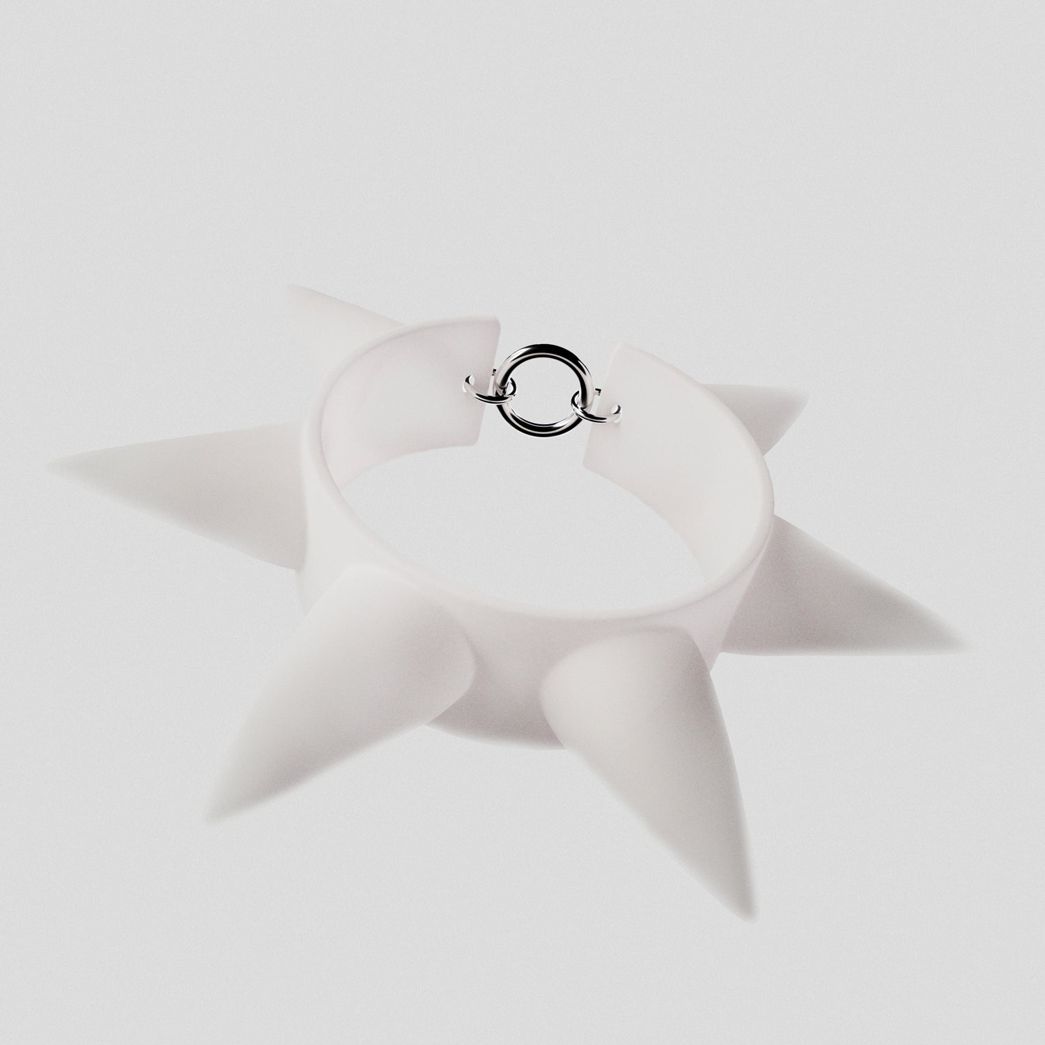 Silicone thorn choker